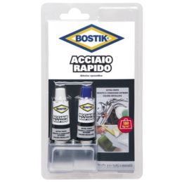 Adesivo colla Bostik Acciaio Rapido D2872 30ml