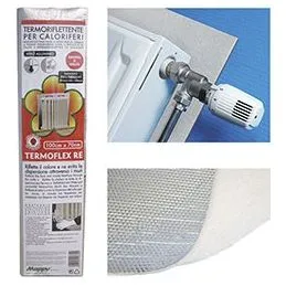 Pannello Termo-Riflettente per caloriferi 100X70CM Termoflex