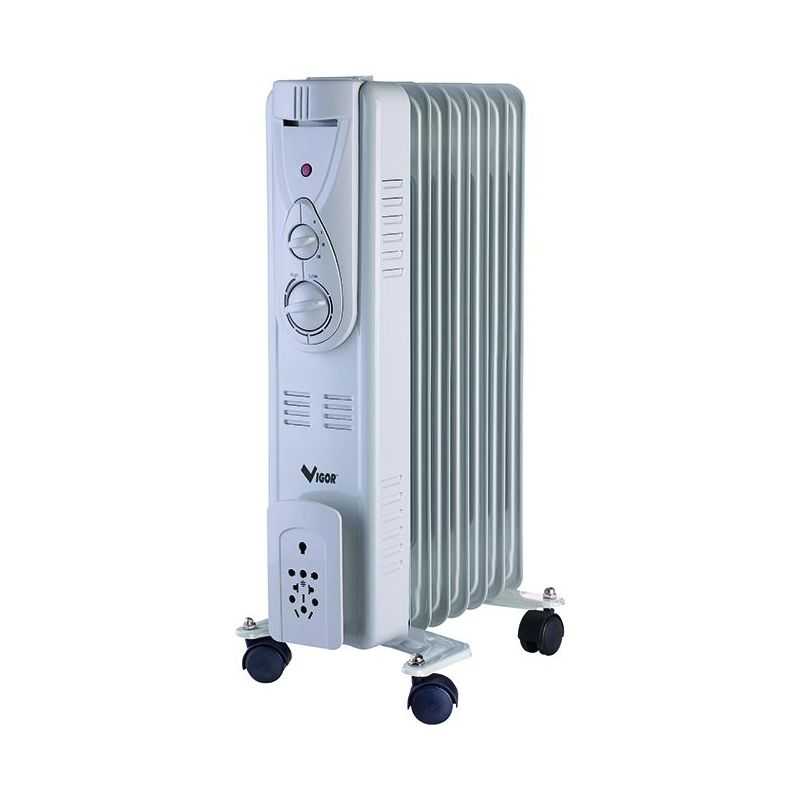 Radiatore ad olio VIGOR 7 Elementi 1500W