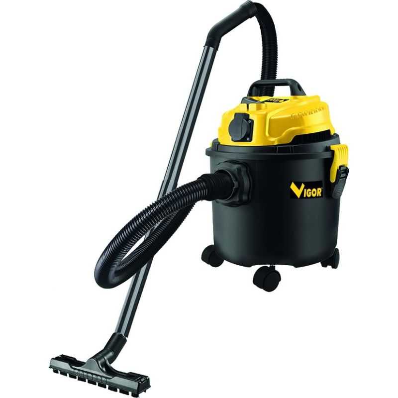 Bidone Aspirapolvere Vigor VBA-15L con presa