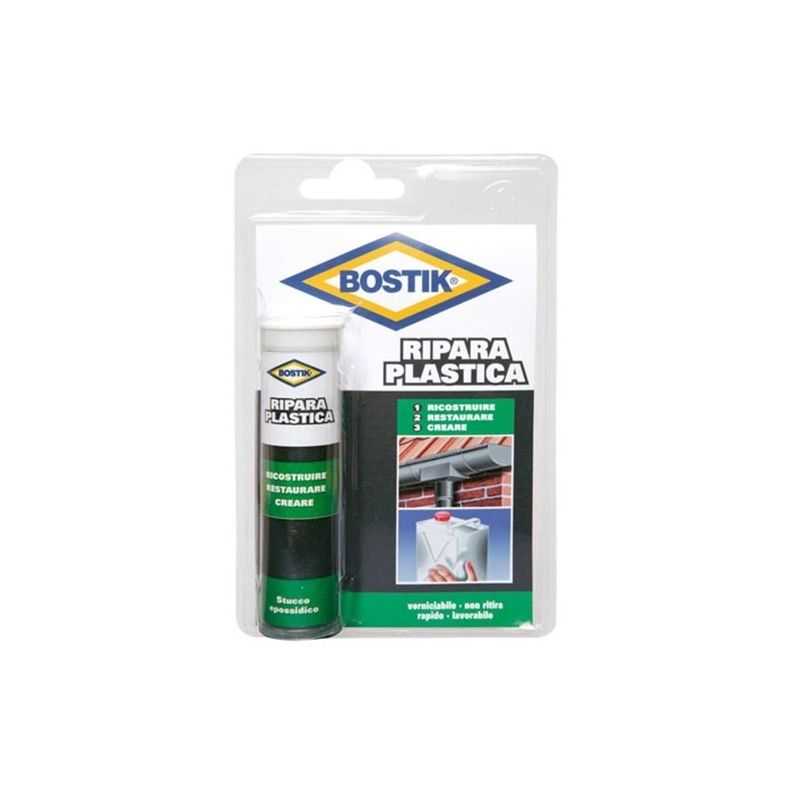 Adesivo Bostik Ripara Plastica D2496 56gr.