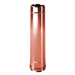 0.25 meter pipe RIAT2 ISOAIR Copper Double wall flue