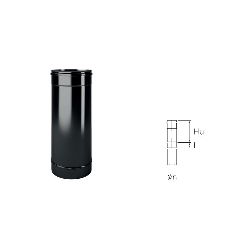 Pipe L 0.25 m for MONOFIRE De Marinis Inox pellet stoves