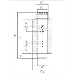 Wooden roof passage SICURO SLIM GO DEMARINIS system for