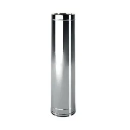 Tubo da 0,25 metro I2T2 ISO25 INOX Canna fumaria doppia parete