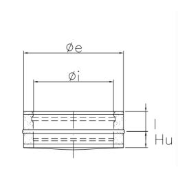 Blind plug double wall flue ISO25 De Marinis Inox