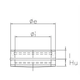 Blind plug double wall flue ISO25 De Marinis Inox