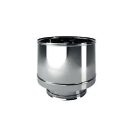 Cappello terminale antintemperie I2AR ISO25 INOX Canna fumaria