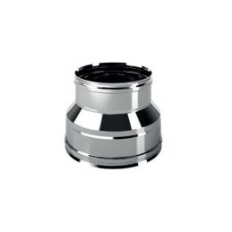 Double-mono junction double wall flue ISO25 De Marinis Inox