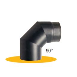 Curva a 90° MILLENIUM Sweden sp. 2mm porcellanato per stufe a