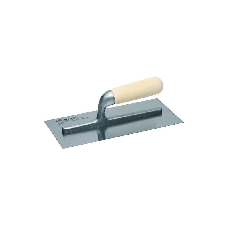 Thyme type trowel Ancora 823/S 12X28 wooden handle