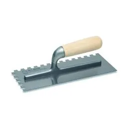 Thymo type trowel Ancora 823D 280x120 Toothed SD-RIGHT for LEFT