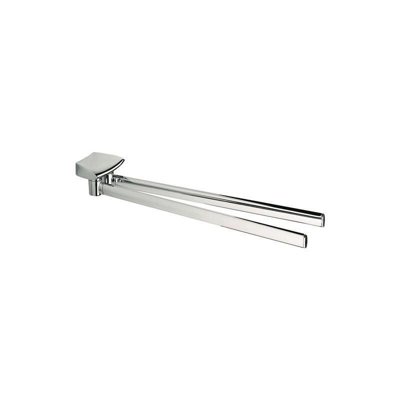 Double bar towel holder B2813 Colombo Design