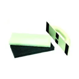 Trowel set of 2 Ancora 873 felts for tilers