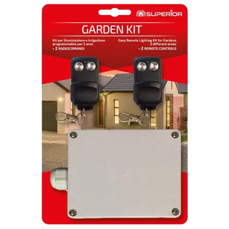 SUPERIOR Garden 433 universal automation kit with 2 radio SUPERIOR Garden 433 universal automation kit with 2 radio
