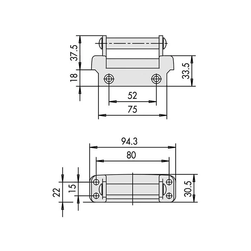 [Replacement] Escutcheon with roller for CISA 07021.10.0 lock