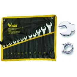 Serie Chiavi combinate DIN 3113 Vigor 12pz 6:22