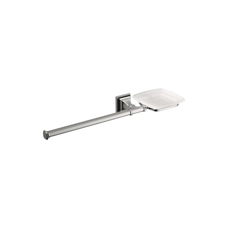 Soap dish holder and towel holder for bidet B3274 Colombo Design