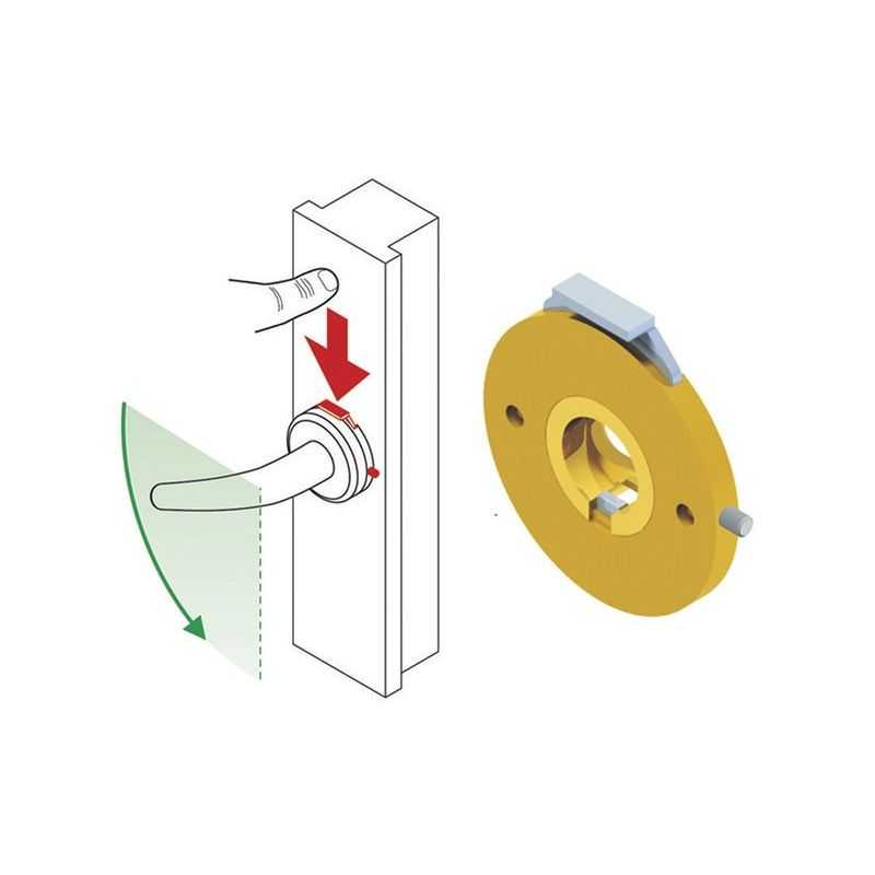 DISEC BMAR05 handle locking device