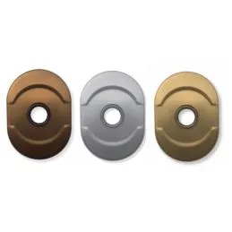 Shank / knob cylinder escutcheon for armored doors ATRA-DIERRE
