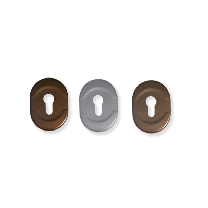 European cylinder escutcheon for ATRA-DIERRE 63R armored doors