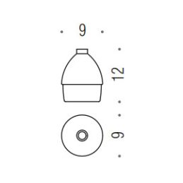 [Ricambio] Contenitore per spandisapone B9351 Colombo Design