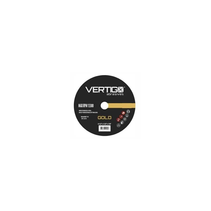 Flat cutting wheel d.115x1.6x22.23 VERTIGO Flat cutting wheel d.115x1.6x22.23 VERTIGO