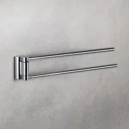 Double bar towel holder cm.25 Luna B0113 Colombo Design