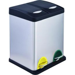 BIS VIGOR recycling bin with 2 baskets 8+8 lt.