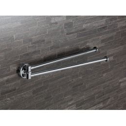 Double bar towel holder W4913 Colombo Design