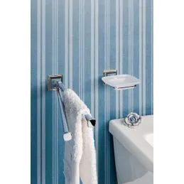 Double bar towel holder B3212 Colombo Design