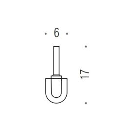 [Ricambio] Solo ciuffo per portascopino B3257 Colombo Design