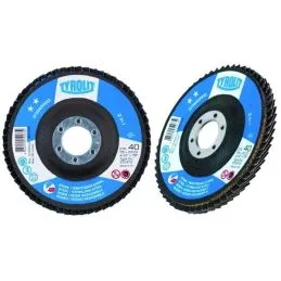 Lamellar abrasive disk Tyrolit 28A 2 Stars d.115 Zirconium