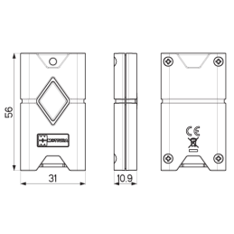 Keyfob remote control B-KEY lock control Mottura 999BKEY