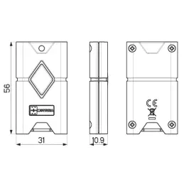 Keyfob remote control B-KEY lock control Mottura 999BKEY