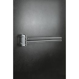 Double bar towel holder B8012 Colombo Design