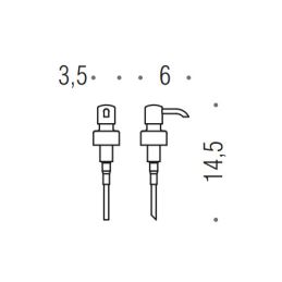 [Spare part] Pump for soap dispenser B9356 Colombo Design