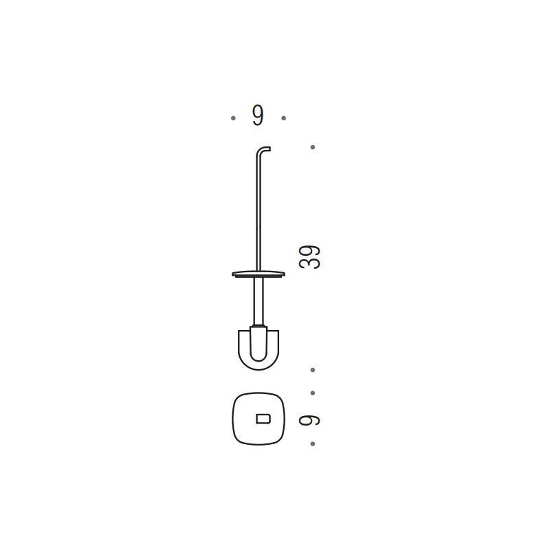 [Ricambio] Scovolo completo W4258 Colombo Design