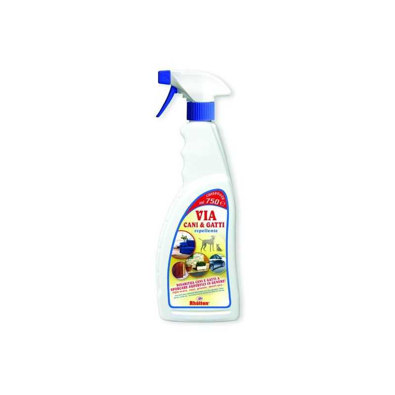 Repellente - disabituante per cani e gatti Rhutten VIA CANI E