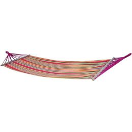 Garden hammock in polyester/cotton sheet 200x80 VIGOR PERU'