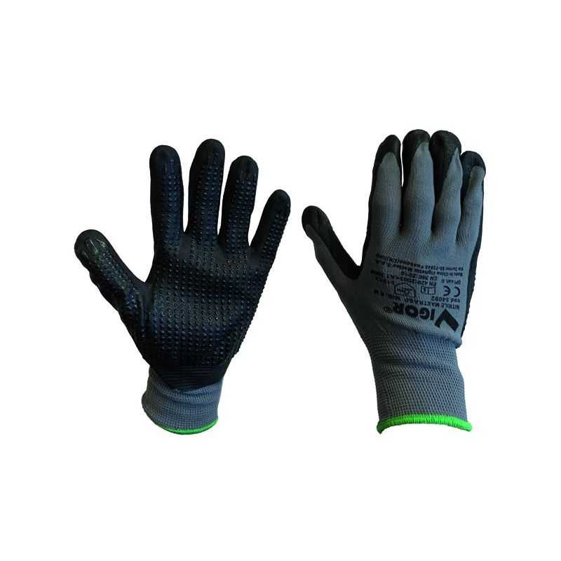 Maxtrasp nylon / nitrile glove with dots