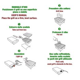 Disposable barbecue Sandrigarden SG 1-USE