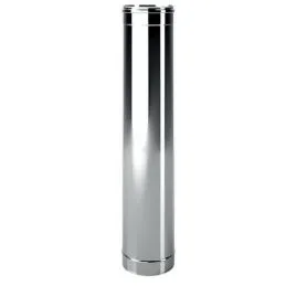 Pipe L 0.33 m single wall flue MONO De Marinis Inox