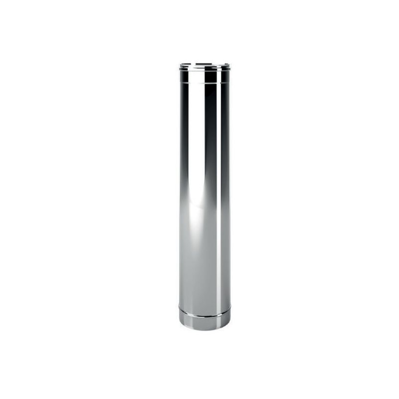 Pipe L 0.5 m single wall flue MONO De Marinis Inox