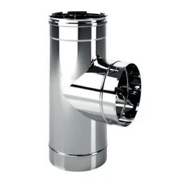 T-pipe 90 gradi single-wall flue MONO De Marinis