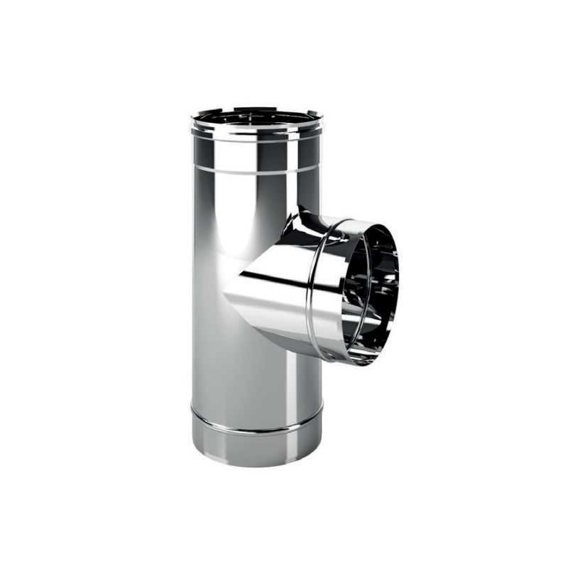 T-pipe 90 gradi single-wall flue MONO De Marinis