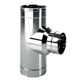 90° Reduced T-pipe MONO De Marinis chimney