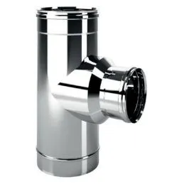 90° Reduced T-pipe MONO De Marinis chimney