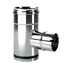 Reduced 90 gradi T-pipe SINGLE-wall flue MONO De Marinis