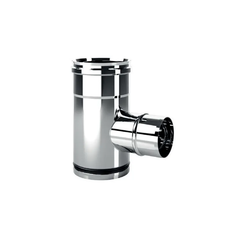 Reduced 90 gradi T-pipe SINGLE-wall flue MONO De Marinis